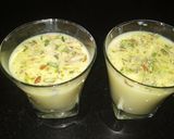 A picture of step 16 of Badam milkshake.