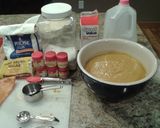 A picture of step 7 of Fresh pumpkin pie.