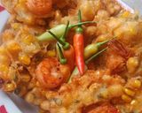 Foto langkah ke 5 dari resep Bakwan jagung dengan udang.