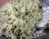 Foto langkah ke 3 dari resep 183) Nasi Goreng Hijau.
