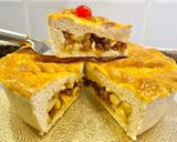 Foto del paso 13 de la receta: Pastel relleno con manzanas y pasas al Moscatel