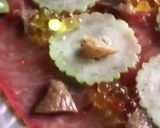 Foto del paso 9 de la receta: Carpaccio de tomate, alficoz, salazones y caviaroli