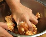 A picture of step 3 of Juicy Karaage Made With Chicken Drumsticks.
