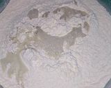 A picture of step 2 of Eggless pizza dough.