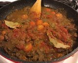 A picture of step 4 of Lamb X Meat Sauce.