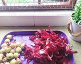 Gambar langkah 1 resipi Jus Roselle.