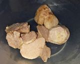 A picture of step 1 of Truffle Omelette.