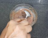 A picture of step 4 of Chocolate shrikhand.