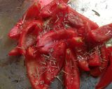 A picture of step 1 of Gnocchi- Eggless version.