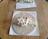 Foto del paso 4 de la receta: Gyozas de piña con piñones y queso con obleas en Airfryer o sartén tu eliges