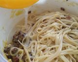 Foto del paso 5 de la receta: Carbonara (o fideos a la carbonara)