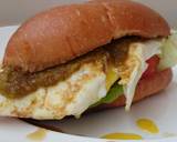 Simple Egg Burger recipe step 4 photo