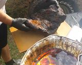 A picture of step 5 of Texas brisket.