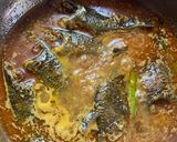 A picture of step 6 of Tel Koi (Climbing Perch in mustard oil).