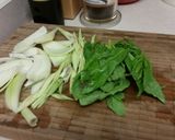 A picture of step 2 of Thai Chicken Curry.