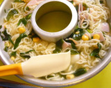 A picture of step 5 of Salt Flavored Ramen Noodles in Jello.