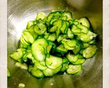 A picture of step 3 of Silken Tofu with Cucumbers, White Sesame & White Miso.