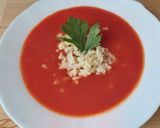 Paradicsomleves, házi reszelt tésztával, gluténmentesen recept fázis 5 fotója