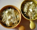 A picture of step 9 of Salmon and Spinach Japanese Style Gratin.