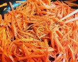 A picture of step 3 of Spicy Carrot Namul.