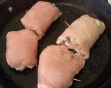 A picture of step 11 of Vickys Spinach & Mushroom Stuffed Chicken Rolls, GF DF EF SF NF.