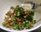 A picture of step 4 of Bread Dahi Vada.