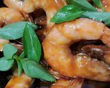 Foto langkah ke 4 dari resep Udang Asam Manis.
