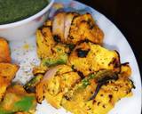 Paneer tikka barbeque recipe step 15 photo