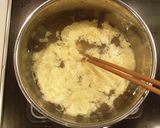 A picture of step 3 of Super Easy Clear Soup with Fluffy Egg.