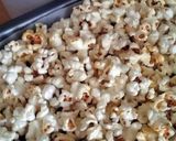 A picture of step 1 of Vickys Chocolate Cranberry Popcorn Bars, GF DF EF SF NF.