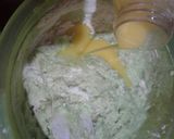 Foto langkah ke 5 dari resep Bolu tape pandan keju(kukus tanpa telur).