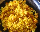 A picture of step 2 of Tricolour Rice.