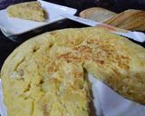 Foto del paso 4 de la receta Tortilla de bacalao con patatas