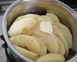 A picture of step 2 of Easy Snack in a Pot Simmered Sweet Potato and Apple.