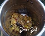 A picture of step 4 of Andhra Beerakaya Chutney/Ridge Gourd Chutney.