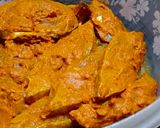 A picture of step 1 of Fish Pollichathu.