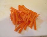 A picture of step 4 of Papaya Champuru (Okinawan Stir-Fry Dish).