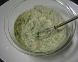 A picture of step 3 of Cucumbers with Shiso and Mayonnaise Dip.