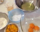 A picture of step 3 of Fluffy Kabocha Squash Chiffon Cake.