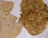 A picture of step 4 of Nawabi Chicken.