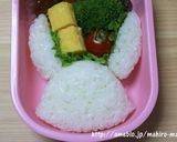 A picture of step 2 of Character Bento - Jewel Pet Ruby.