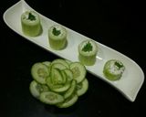 A picture of step 4 of Cucumber yogurt Rulade.