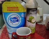 Foto langkah ke 1 dari resep Minuman puding 3 bahan.