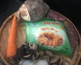 Hình bước làm 1 của món Chả giò rau nấm