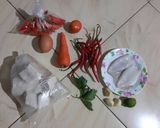 Foto langkah ke 1 dari resep Cumi isi tahu sauce salsa.
