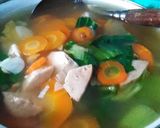 Foto langkah ke 6 dari resep Bening Baby Pokcoy Wortel Baso Syeger Non Mecin Ala Saya.