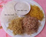 Hình bước làm 2 của món BÌ cuốn chay