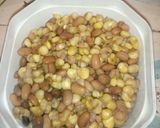 A picture of step 1 of Simple spicy githeri.