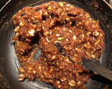 A picture of step 5 of Dates and oats burfi.