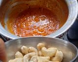 A picture of step 4 of Shahi kaju Curry 😋😋😋😋.